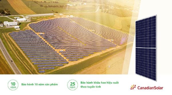 Bảo hành tấm pin Canadian Solar