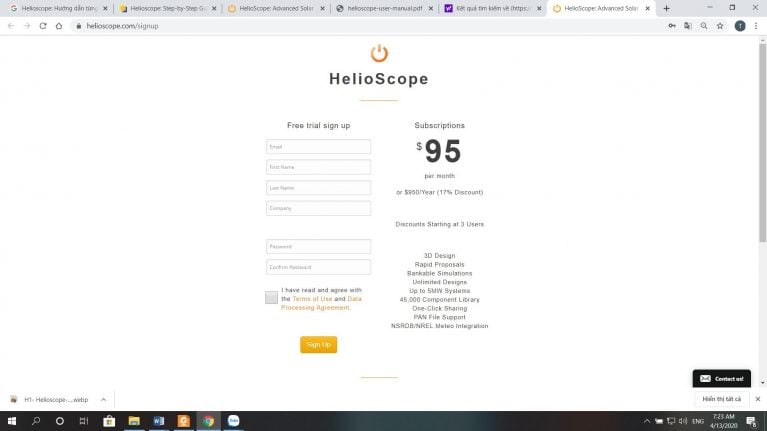 Helioscope: Hướng dẫn từng bước cho thiết kế PV mặt trời