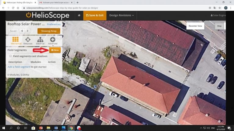 Helioscope: Hướng dẫn từng bước cho thiết kế PV mặt trời