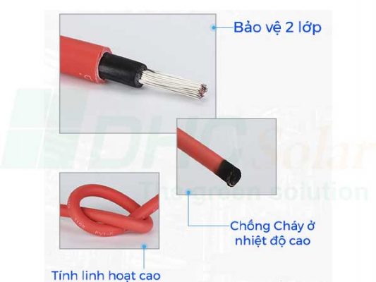 cáp điện dc 4mm2