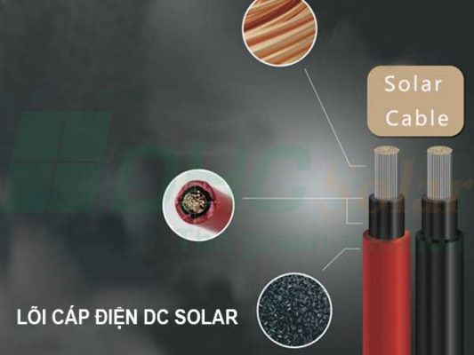 cáp điện DC Solar 4mm2