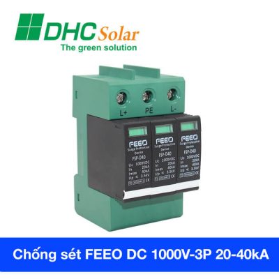 Chống sét lan truyền DC 1000V 3P FEEO