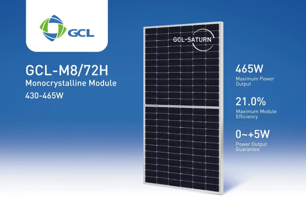 Tấm Pin Năng Lượng Mặt Trời GCL 450W 